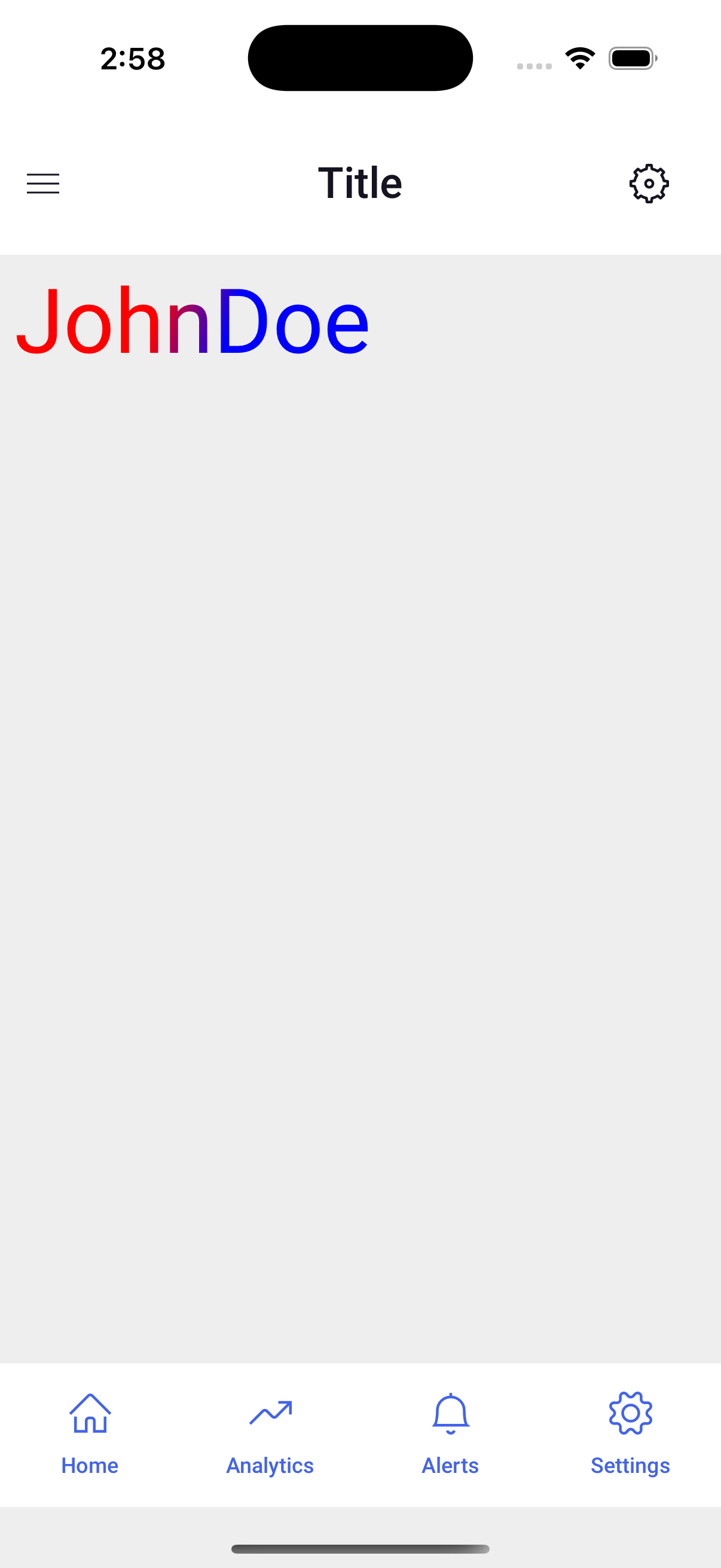 Gradient Custom Spread